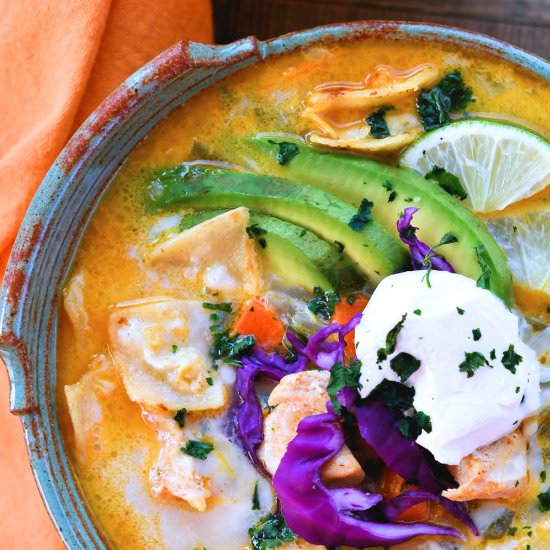Instant Pot Chicken Tortilla Soup - Recipe photo by 24bite