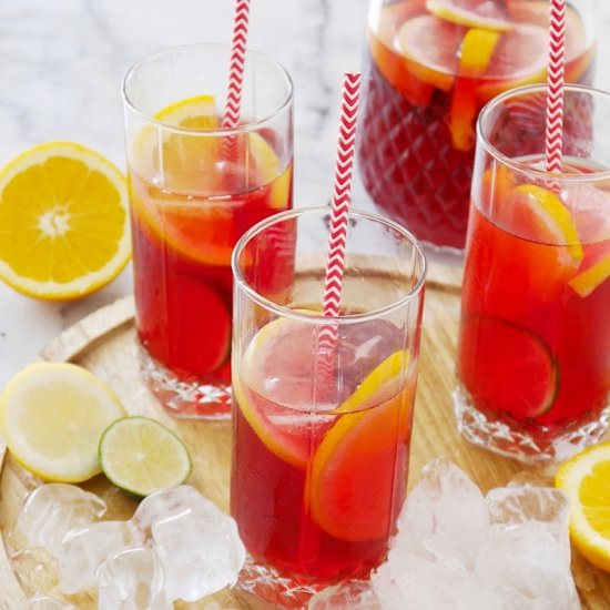 Hibiscus Iced Tea - Recipe photo by BirdsParty