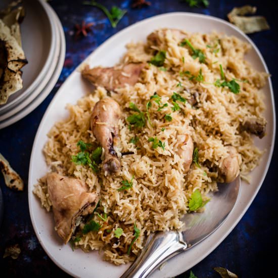 Chicken Pulao - Recipe photo by tiffinandteaofficial