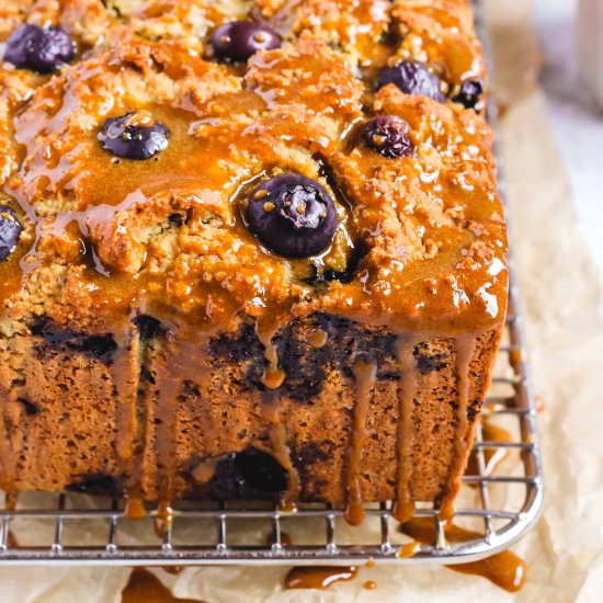 Almond Flour Blueberry/Lemon Bread - Recipe photo by CleanPlateMama