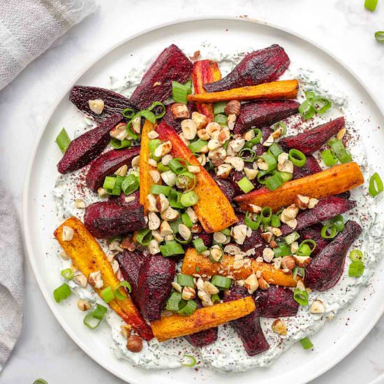 Roasted Beets and Carrots - Recipe photo by Elle Republic