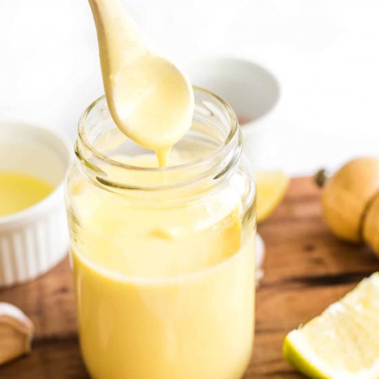 Easy 5-Minute Garlic Aioli - Recipe photo by felicialim
