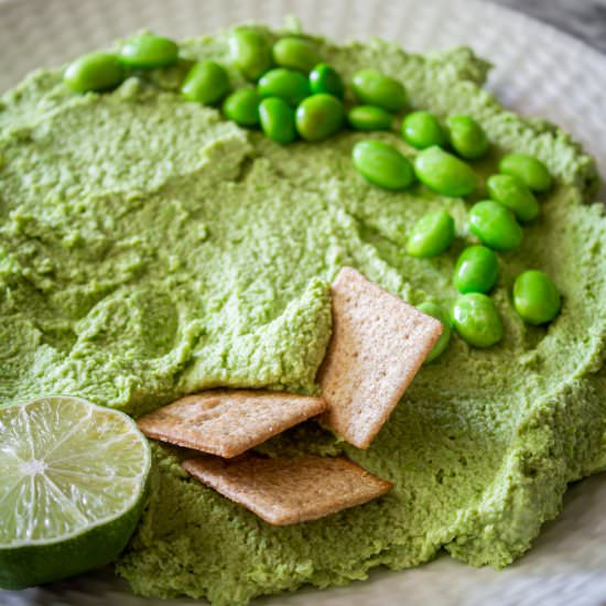 Creamy Edamame Hummus - Recipe photo by cashews_and_quinoa
