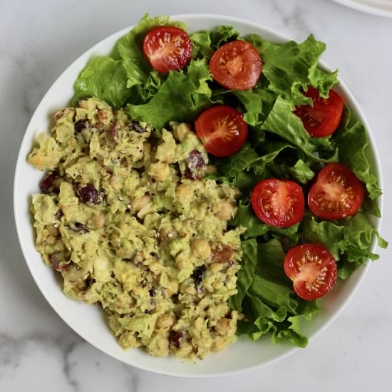 Chickpea “Chicken” Salad - Recipe photo by cheerfulchoices
