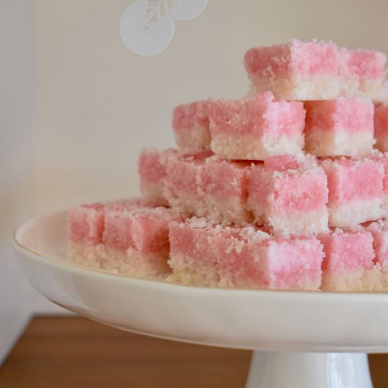 Coconut Ice - Recipe photo by cookingwithnanaling