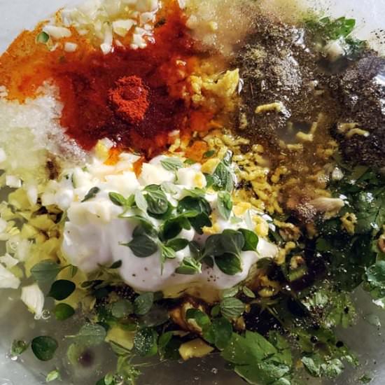 Greek Chicken Marinade - Recipe photo by RaspberriesAndKohlrabi