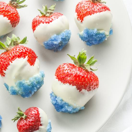 White Chocolate Dipped Strawberries - Recipe photo by honestlyfitness