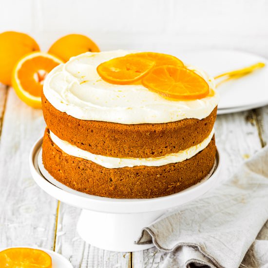 Eggless Orange Cake - Recipe photo by Mommys Home Cooking