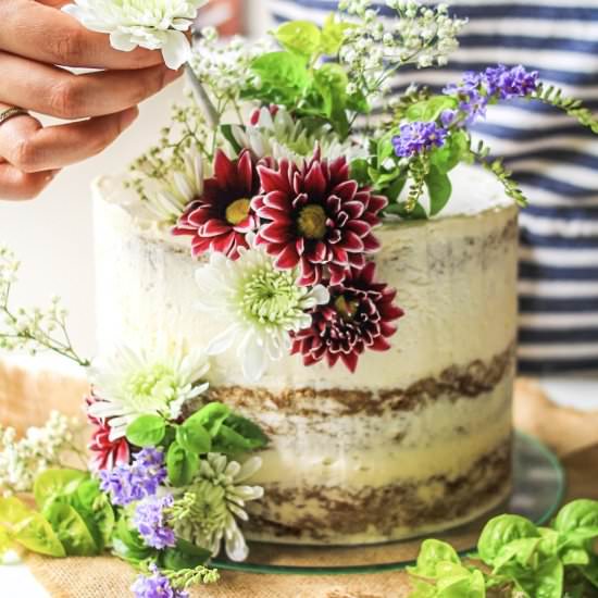 Gluten Free Coconut Carrot Cake - Recipe photo by OffTheWheatenPath