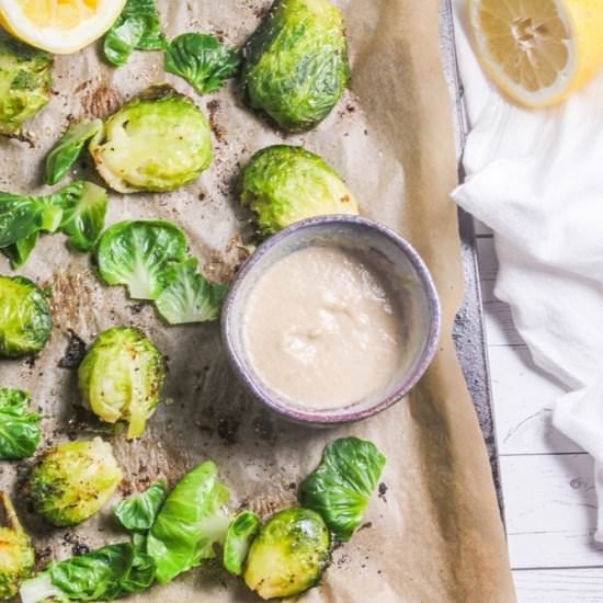 Smashed Brussels Sprouts - Recipe photo by honestlyfitness