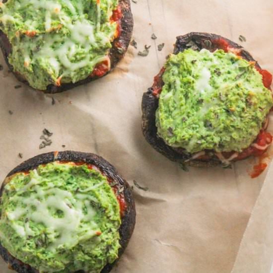 Healthy Stuffed Mushrooms - Recipe photo by honestlyfitness