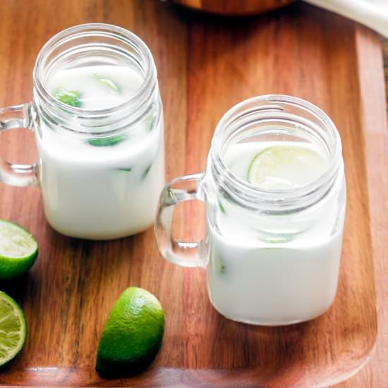 Hard Brazilian Limeade - Recipe photo by Sweet Tea and Thyme