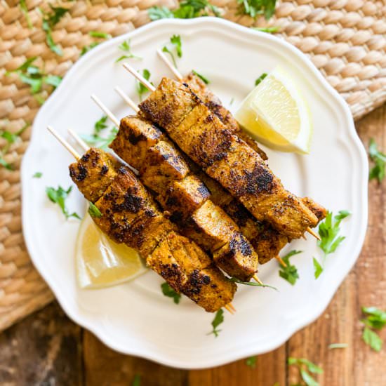Moorish-Spiced Tuna Kebabs - Recipe photo by Spain on a Fork