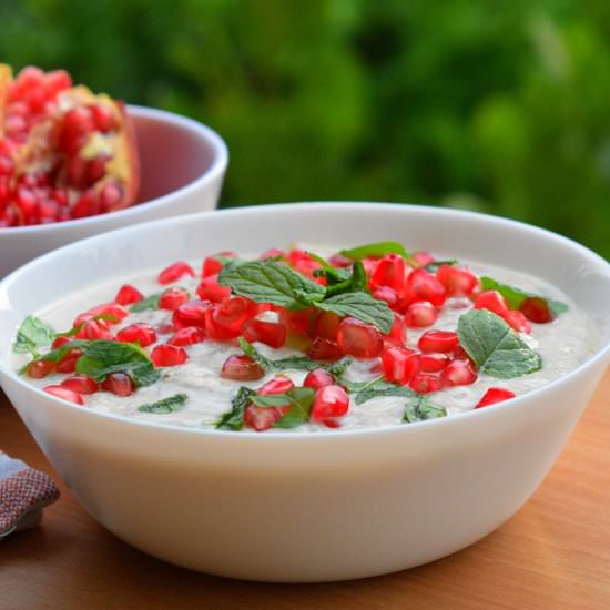 Potato Pomegranate Raita - Recipe photo by swatipaathak