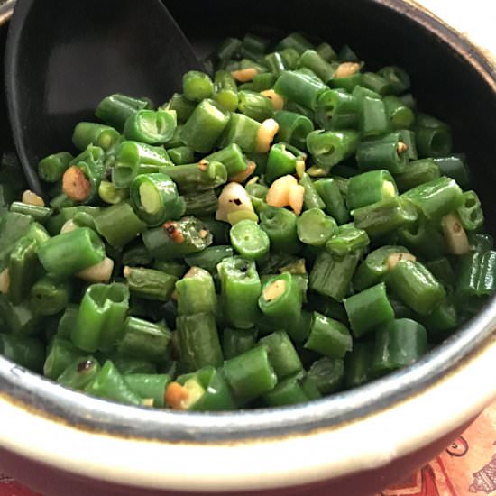 French Beans with Butter and Garlic - Recipe photo by steamingpot