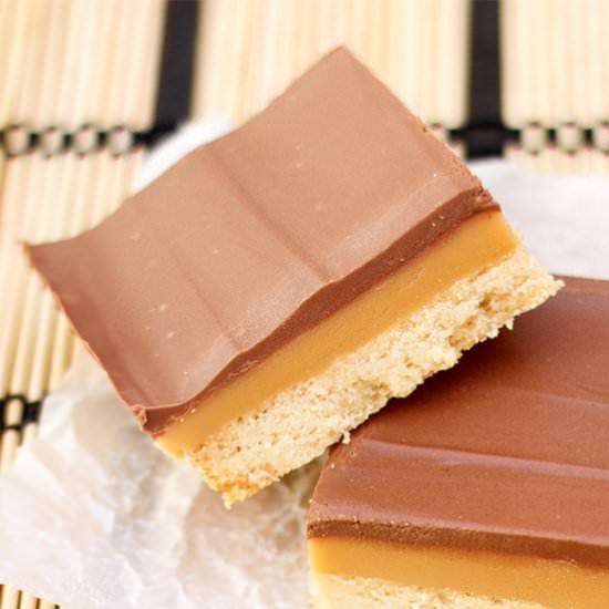 The BEST Millionaire Shortbread - Recipe photo by KitchenMason
