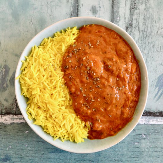 Prawn Tikka Masala - Recipe photo by Fiona Kennedy