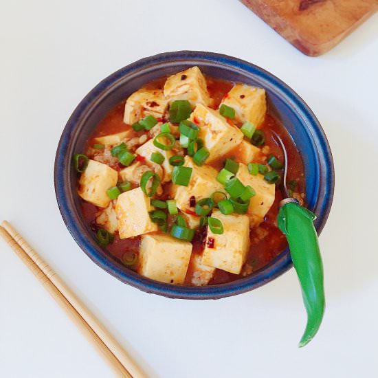 The Devil’s Mapo Tofu - Recipe photo by cookcookgo