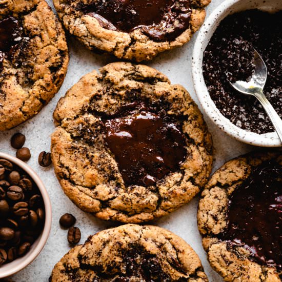 Espresso Chocolate Chunk Cookies - Recipe photo by kickassbaker