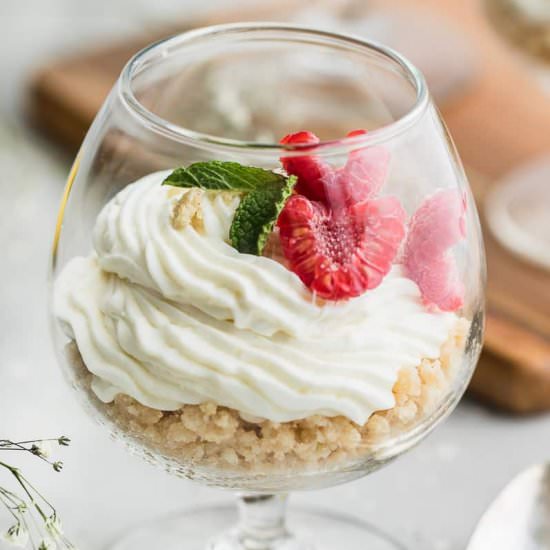 NO BAKE KETO CHEESECAKE CUPS - Recipe photo by healthyfitnessmeals