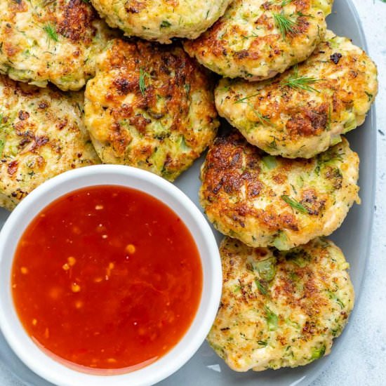 BROCCOLI CHICKEN FRITTERS - Recipe photo by healthyfitnessmeals