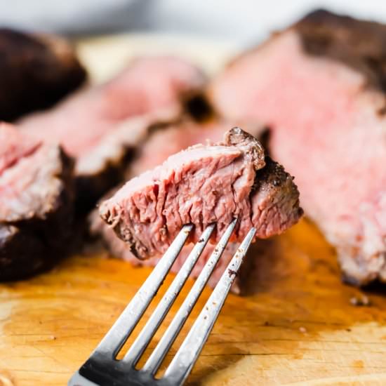 Reverse Seared Roast - Recipe photo by SugarSpicesLife