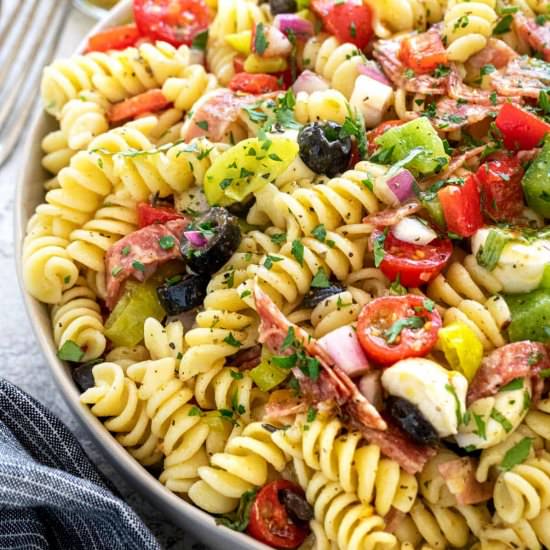 Italian Pasta Salad - Recipe photo by Jessica Gavin