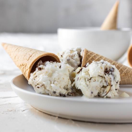 Almond Joy Ice Cream - Recipe photo by cookinwithmima