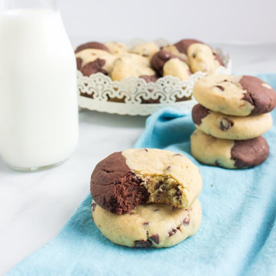Cookie Brownies Brookies - Recipe photo by familyfreshmeals