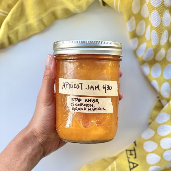 Spiced Apricot Jam w/ Grand Marnier - Recipe photo by skaiwar