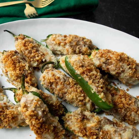 Philly Cheesesteak Jalapeño Poppers - Recipe photo by JawnsICooked