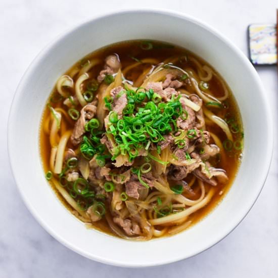 Japanese Beef Udon - Recipe photo by Sudachi Recipes