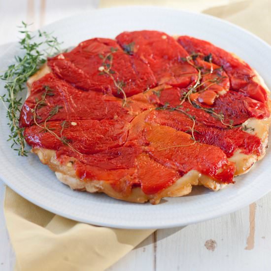 Tarte tatin with peppers - Recipe photo by streghetta in cucina