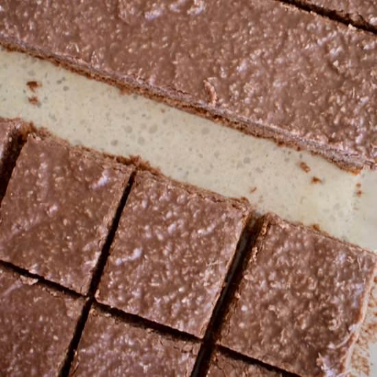 Choc Coconut Slice - Recipe photo by cookingwithnanaling