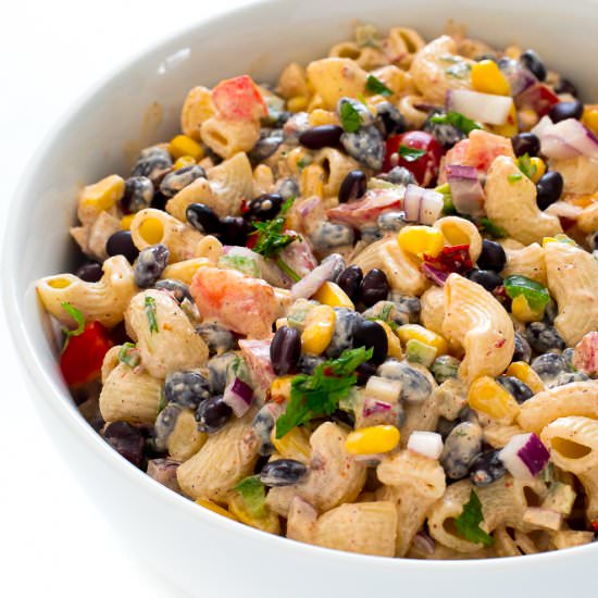 Mexican Pasta Salad - Recipe photo by ChefSavvy