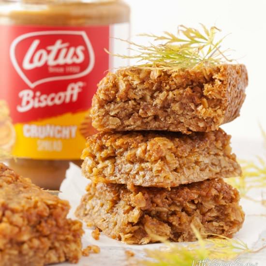 Biscoff Flapjack (Oat Bars) - Recipe photo by janesaunders04@gmail.com