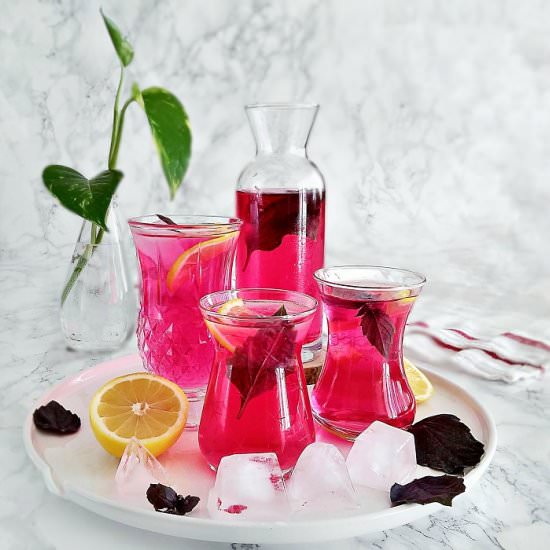 Reyhan Şerbeti - Recipe photo by MyHomeDiaryinTurkey