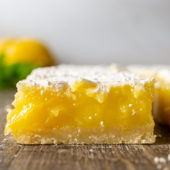 Lemon Bars - Recipe photo by owlbbaking