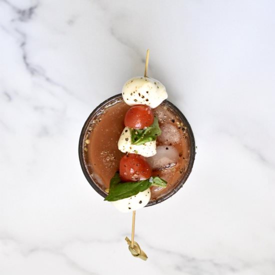 Italian Inspired Bloody Mary - Recipe photo by Bloody Mary Obsessed