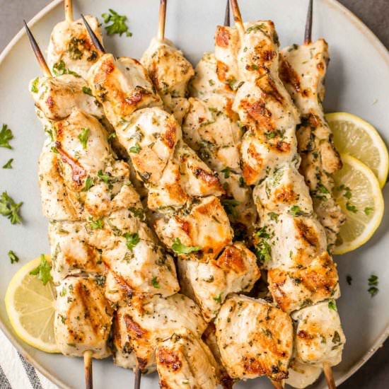 Grilled Chicken Kabobs - Recipe photo by ValentinasCorner
