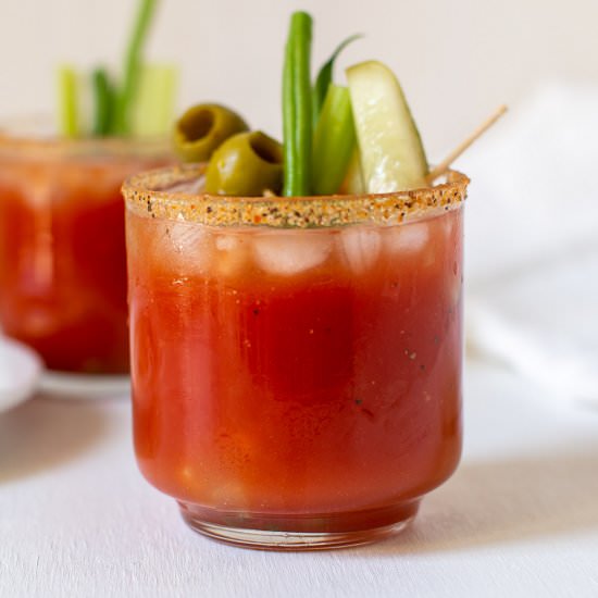 Spicy Bloody Mary - Recipe photo by travelingspiceco