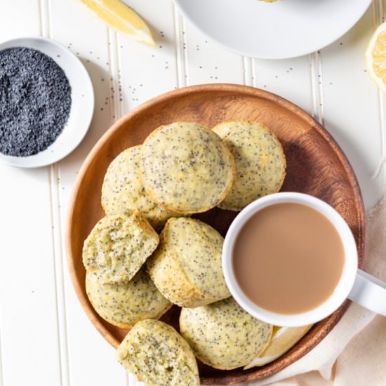 Fluffy Lemon Poppyseed Muffins - Recipe photo by islandbakes