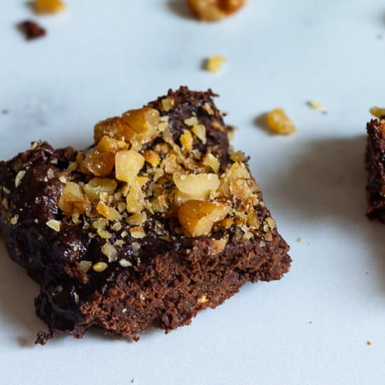 Chocolate Avocado Brownies - Recipe photo by AmyGorinNutrition