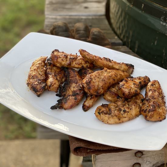 Smoked Chicken Tenders - Recipe photo by HolmesCooks