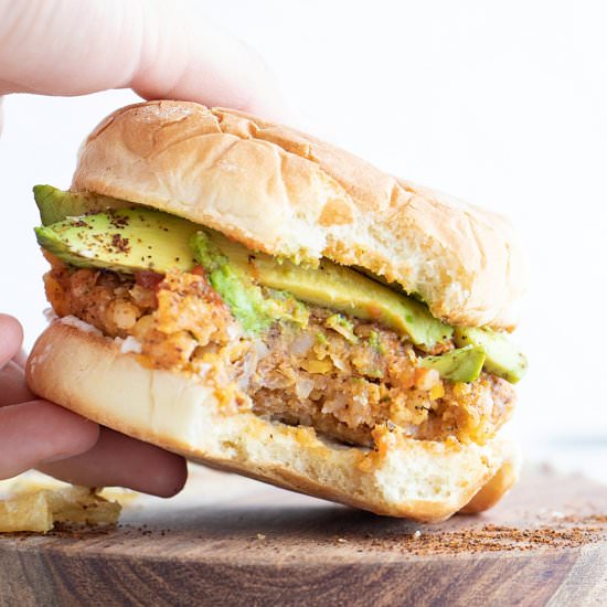 Vegan Chickpea Patty - Recipe photo by plant.well