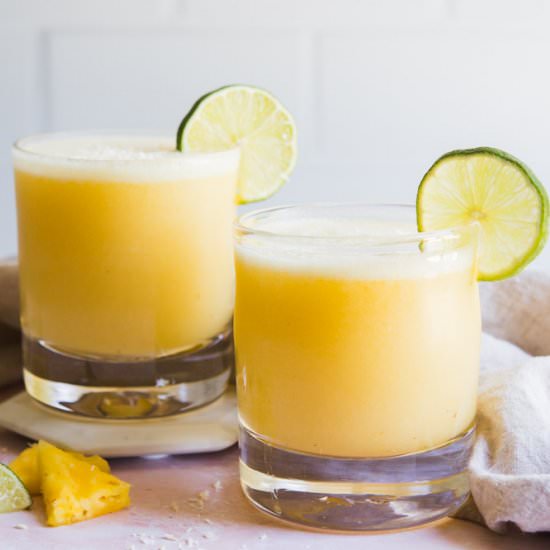 Coconut Pineapple Margarita - Recipe photo by Howe We Live