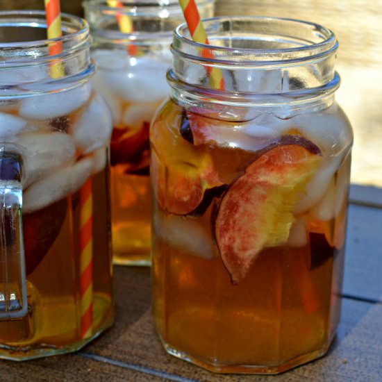 Fresh Peach Tea - Recipe photo by Small Town Woman