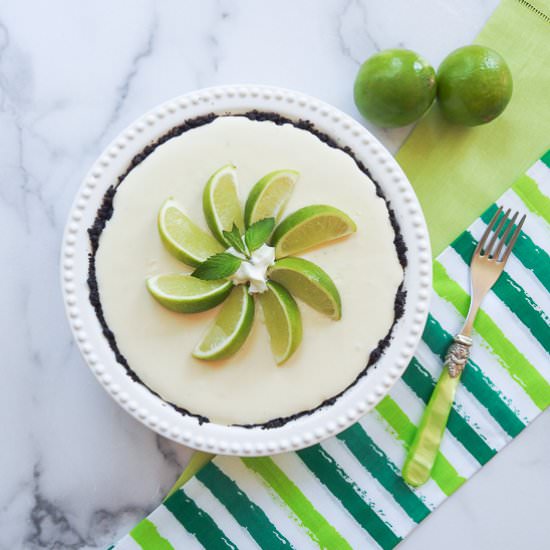 Chocolate Lime Pie - Recipe photo by House of Elyn Ryn