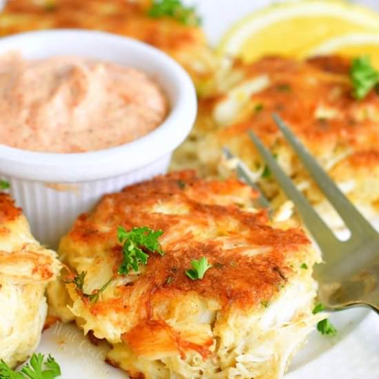 Maryland Style Crab Cakes - Recipe photo by WillCookForSmiles