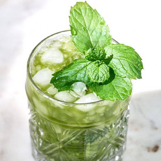 Matcha Mint Julep - Recipe photo by proportionalplate